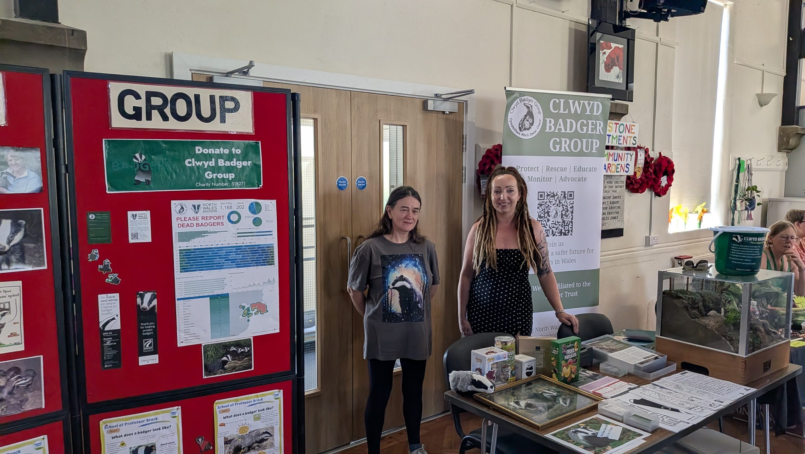 Clwyd Badger Group Attends Penyffordd Biodiversity Event